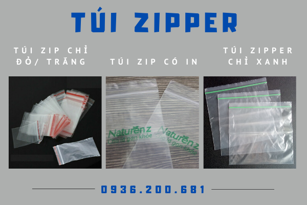 TÚI ZIPPER LÀ GÌ ? CÔNG DỤNG VÀ CẤU TẠO CỦA TÚI ZIP